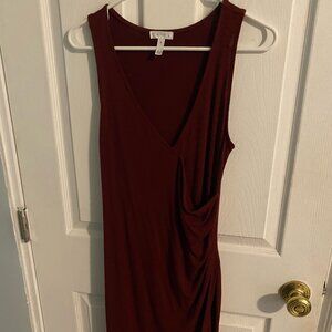 Leith knit sleeveless midi dress